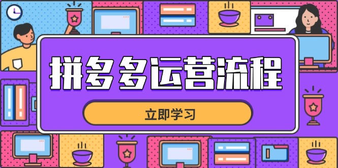（14503期）拼多多运营流程，从选品到流量，全链路运营技巧，助力店铺爆单 - 网赚副业资源网-网赚副业资源网
